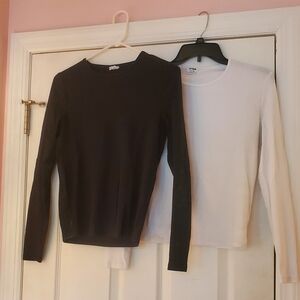 Elegant Black and White Women's Dress